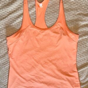 Under Armour Peach Racerback Tank Top